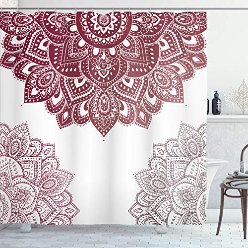 Maroon White