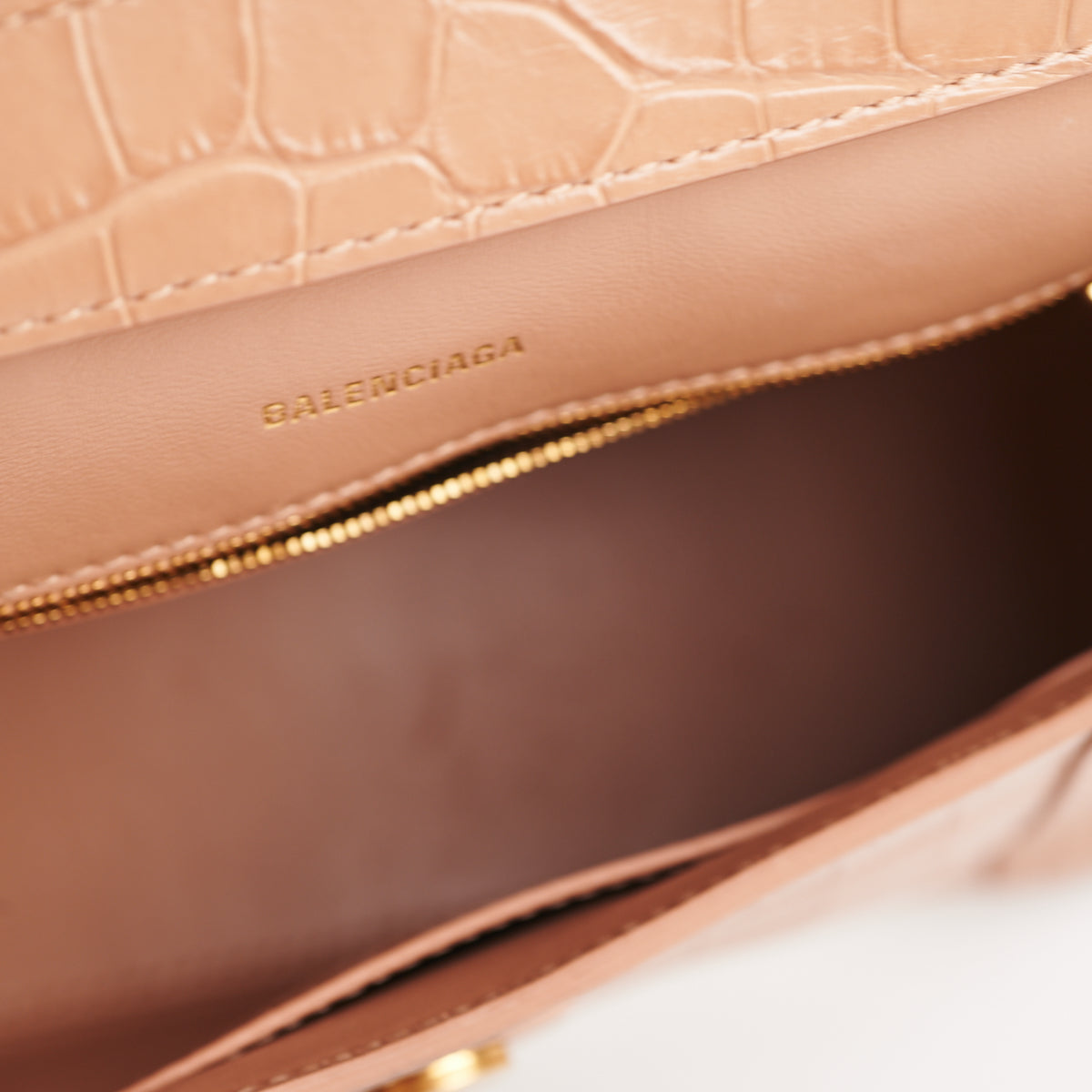 Balenciaga Soft Hourglass Bag in Beige - Medium Size Luxury Handbag for Women | Perfect for Work, Evening Events & Everyday Use