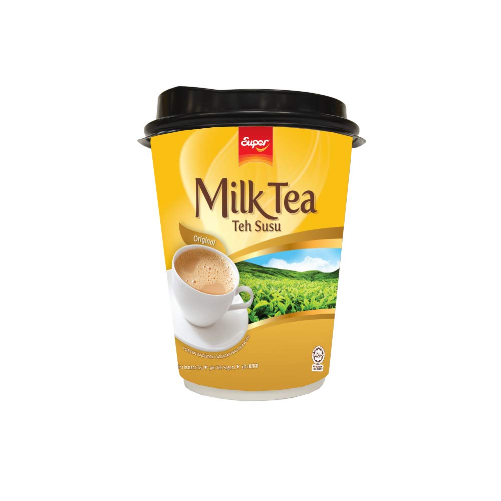 Premium 3-in-1 Super Milk Tea Powder - 24 Packets | Instant Bubble Tea Mix for Home, Office & Gifts | Rich Flavor & Creamy Texture | Perfect for Afternoon Tea, Snack Time & Party Refreshments