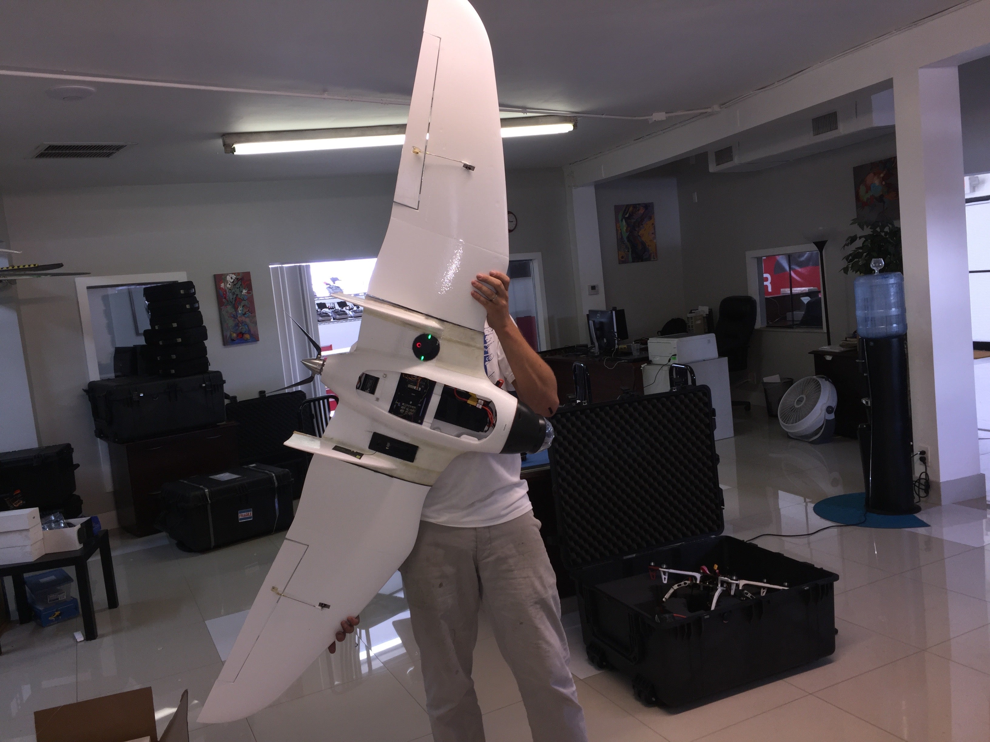 RVJET 2 UAS Drone with Pixhawk Cube - Ready to Fly (RTF) Aerial Platform for Professional Flight Development, Mapping & Surveillance | Perfect for Research, Agriculture Monitoring & Search & Rescue Operations