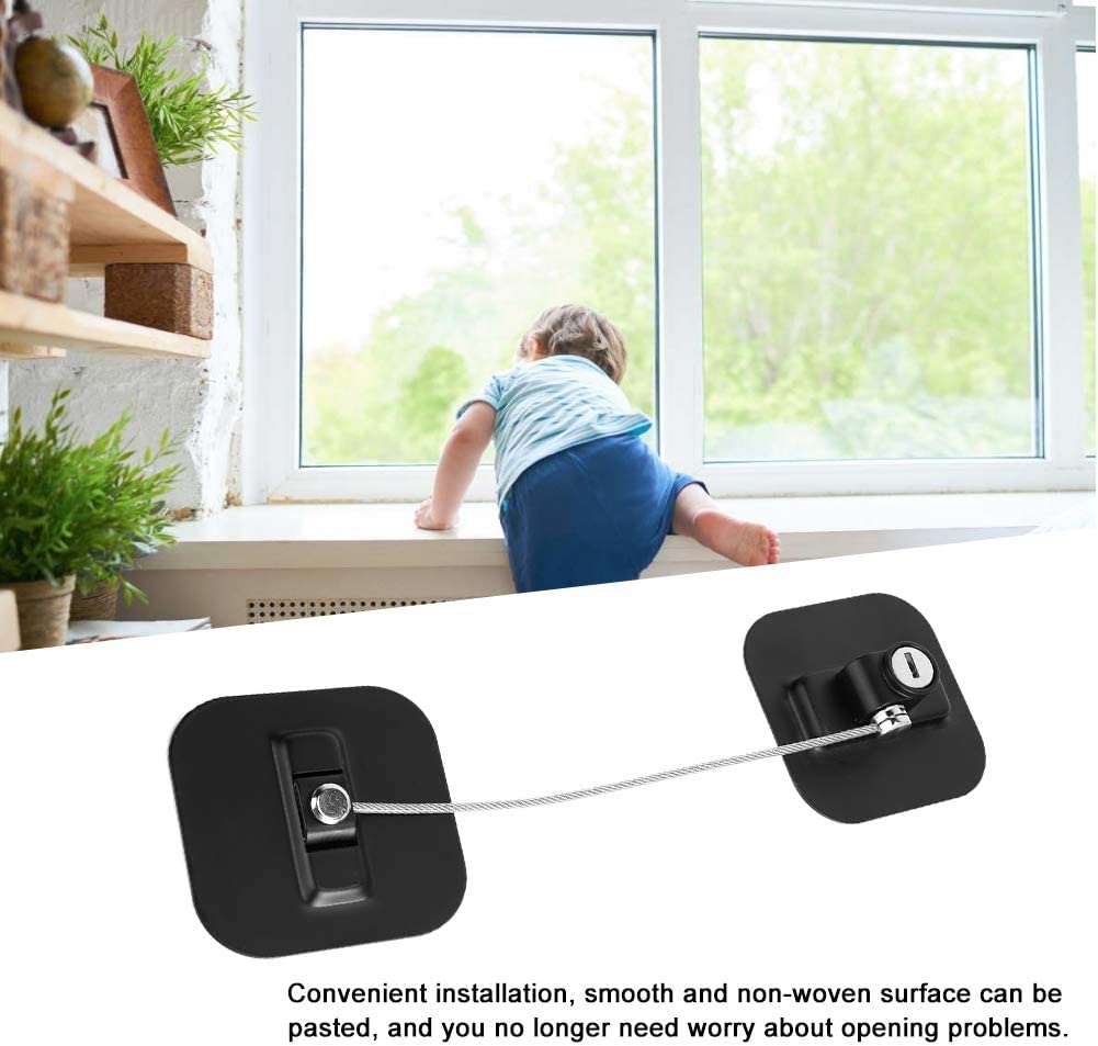 Olpad Fridge Door Lock - 1PC Refrigerator & Freezer Child Safety Lock with Keys & Strong Adhesive | Secure Mini Fridge, Cabinet & Appliance Doors | Perfect for Childproofing Homes, Dorms & Offices