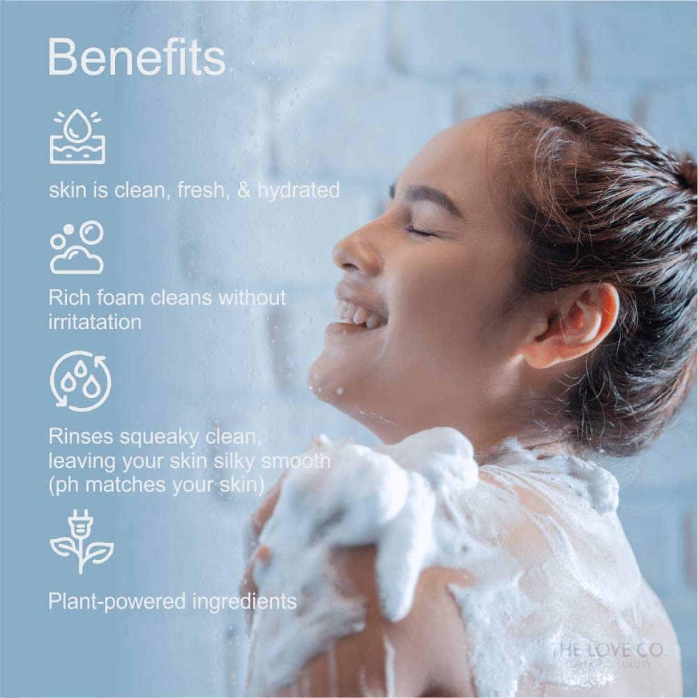 Econature Luxury Bath & Shower Gel for Women & Men - Moisturizing Body Wash with Orange Scent, 200ml - Perfect for Spa, Relaxation & Daily Skincare Routine