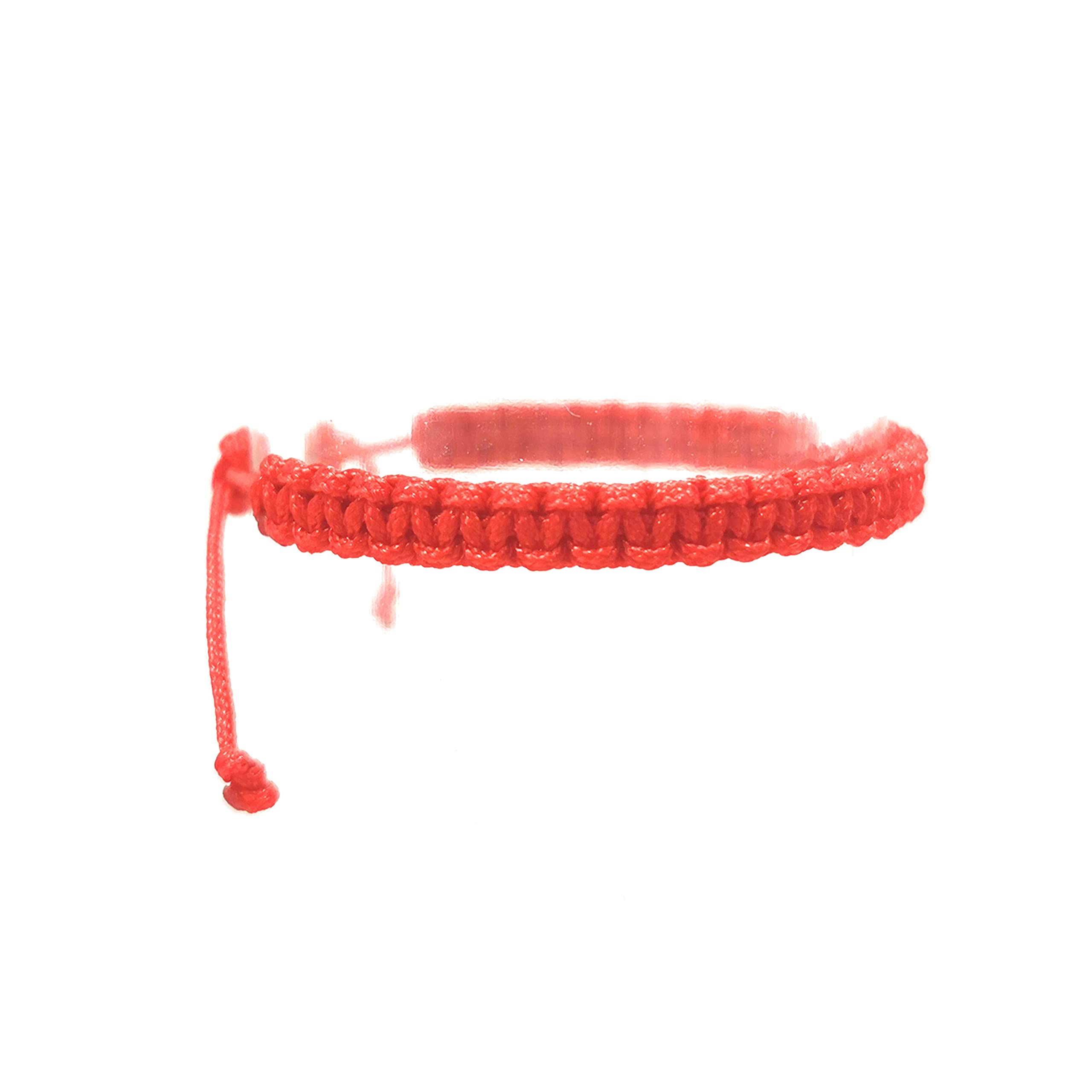 Red Macrame Baby Bracelet - Handmade Newborn Gift for Baby Shower, Baptism & Birthday - Tutti Jewelry | Perfect for Christenings, First Photos & Special Occasions