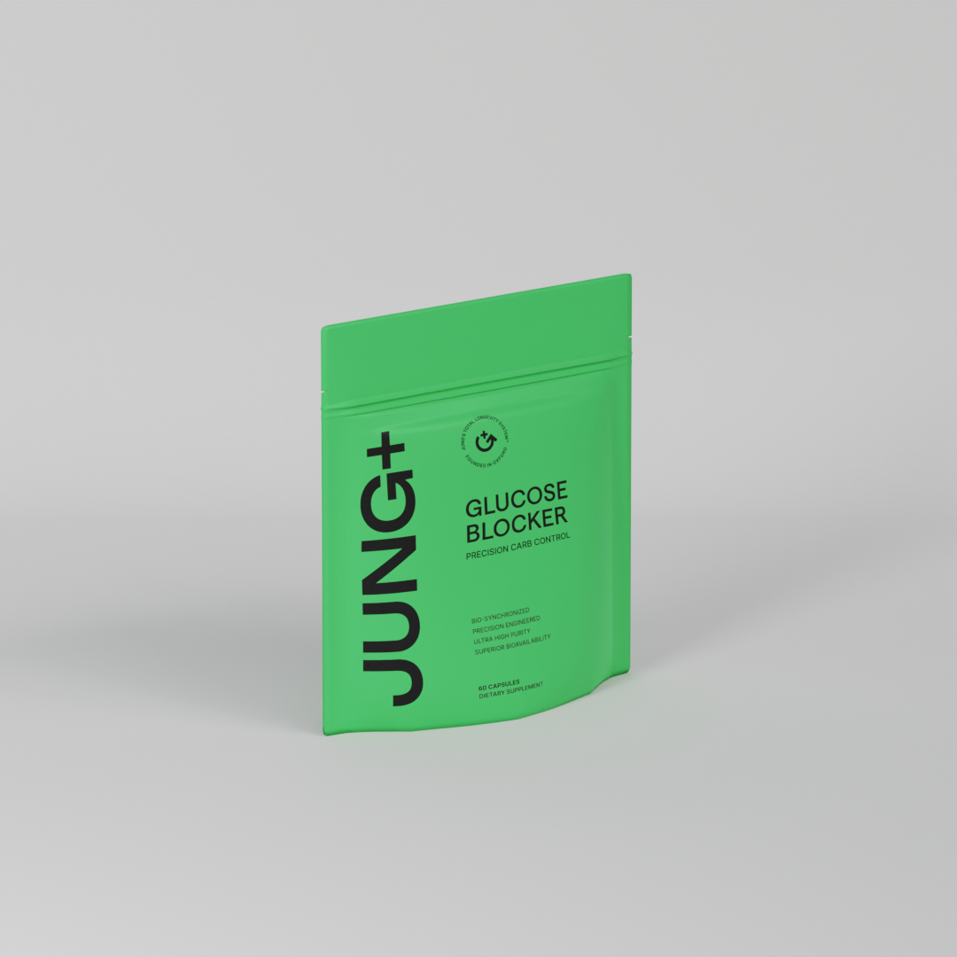 Jung+ Glucose Blocker Supplement - Natural Blood Sugar Support for Diabetics & Weight Management - Perfect for Daily Wellness Routine & Healthy Lifestyle