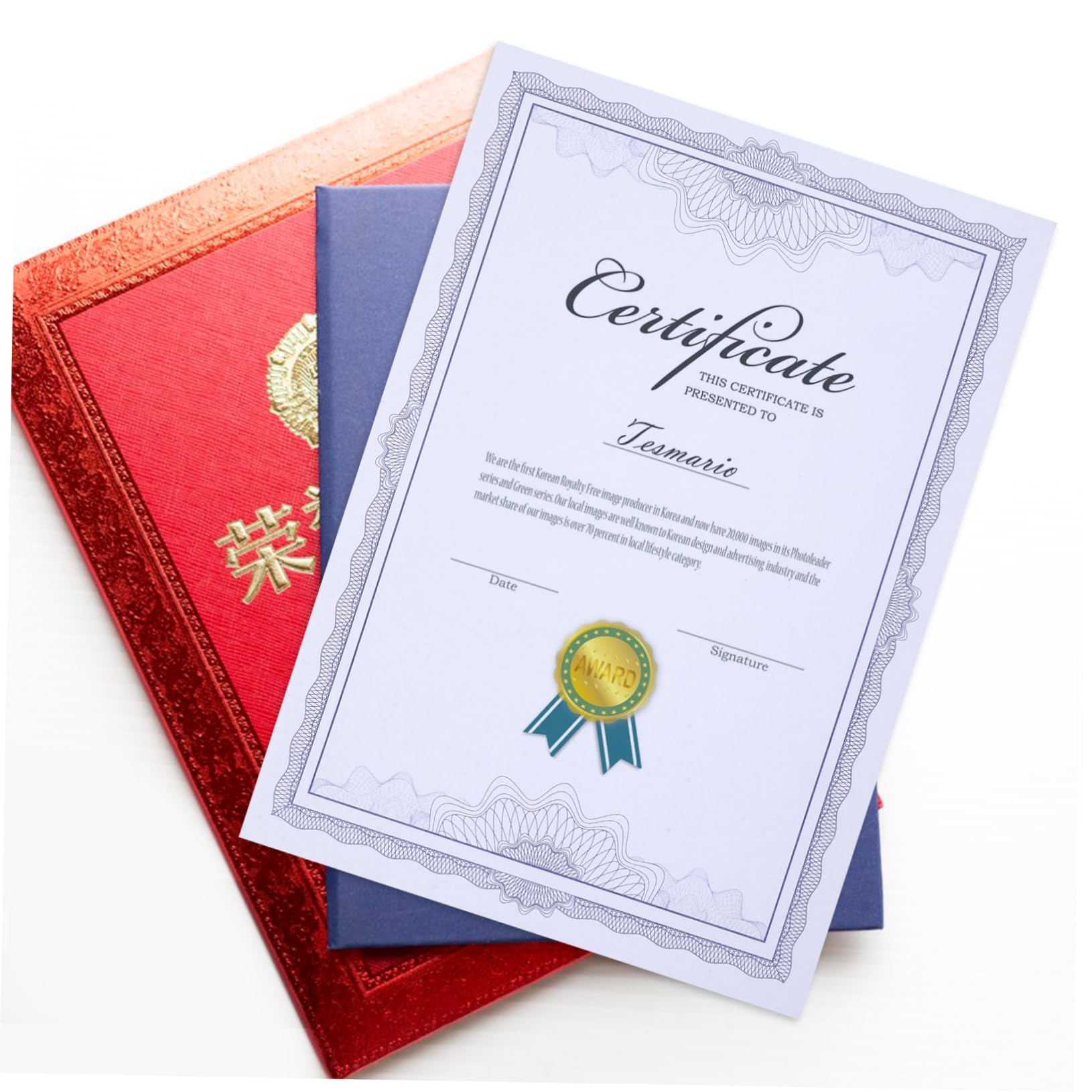 COHEALI Printable Certificate Paper - Blank Honor Paper for School, Graduation & Awards | Premium Quality for Diplomas, Certificates & Recognition Ceremonies