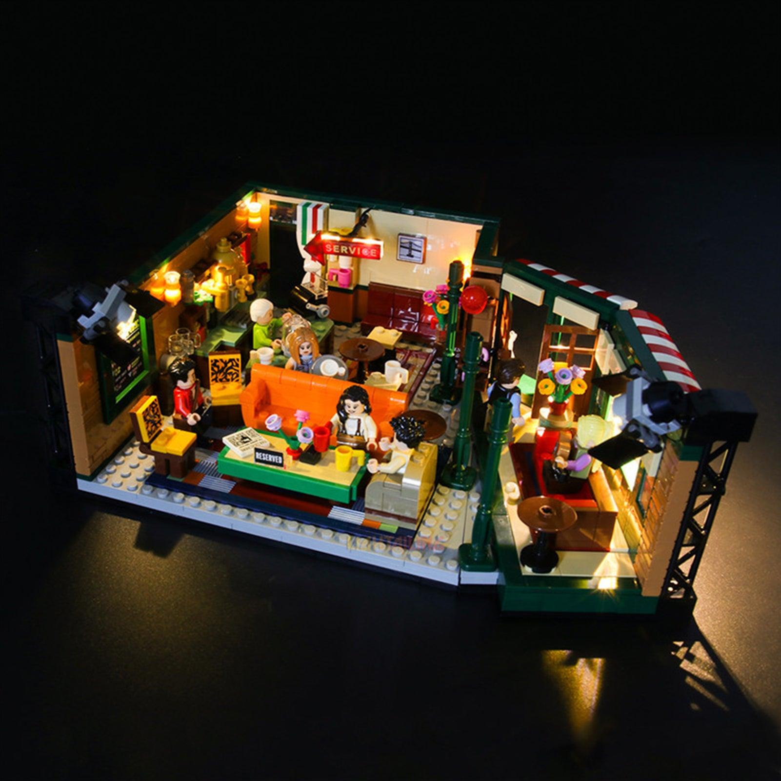 LEGO Ideas Central Perk 21319 Light Kit - Compatible Lighting Set for LEGO Cafe Building Model - Perfect for Display & Nighttime Illumination