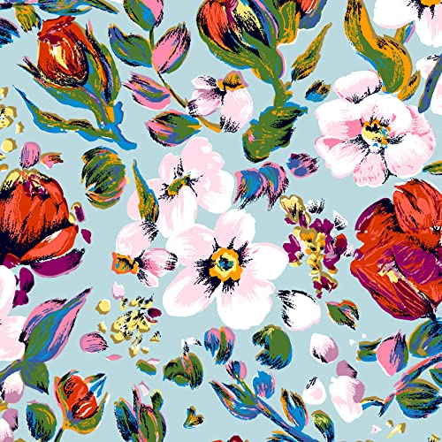 Sea Air Floral - Recycled Cotton