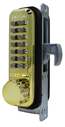 EC780wr Cabinet Lock - Secure Keyless Electronic Lock for Home & Office Storage - Ideal for Cabinets, Drawers, Mailboxes, and Toolboxes