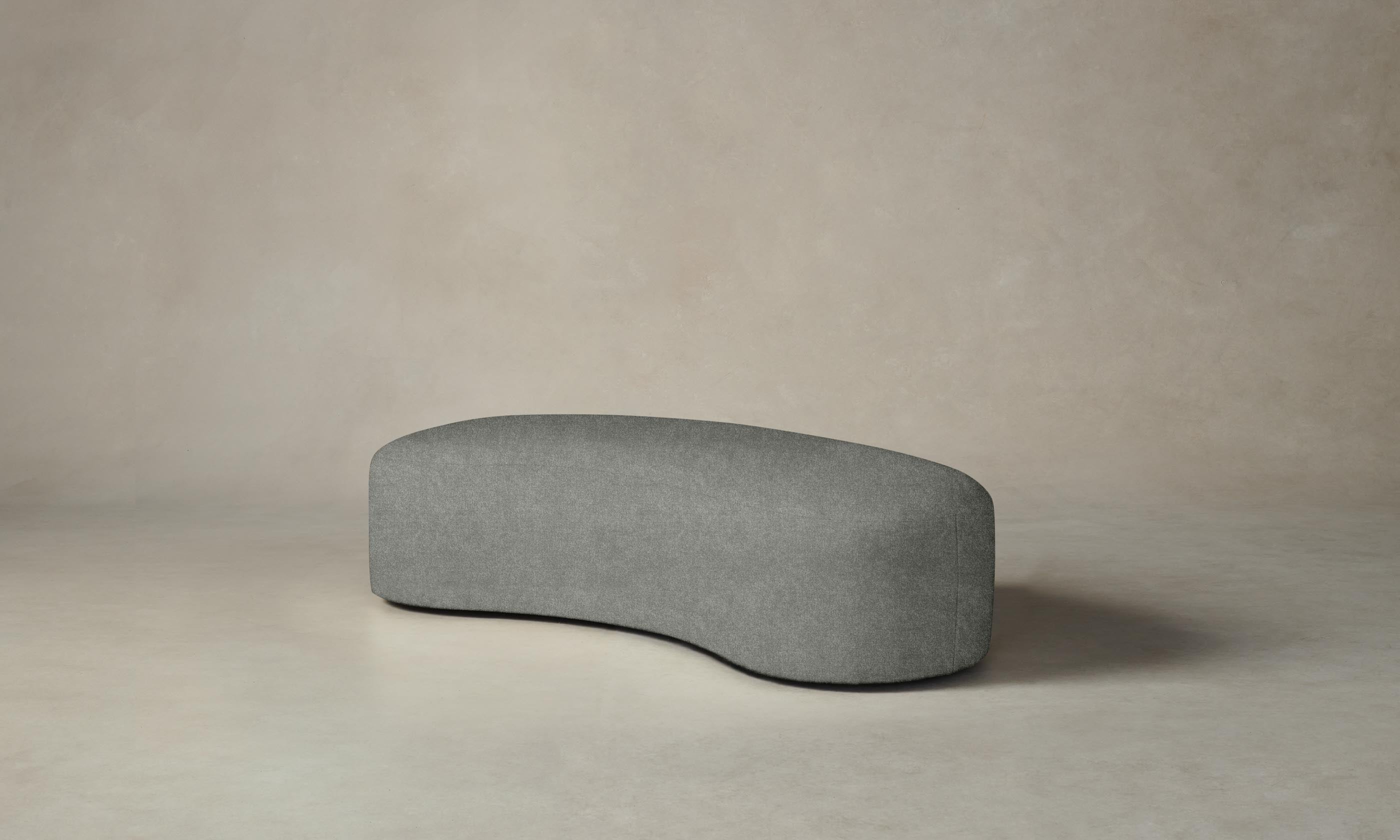 Chelsea Daybed - Premium Merino Granite Upholstered Sofa Bed for Living Room, Guest Room & Small Spaces | Comfortable & Stylish Modern Furniture