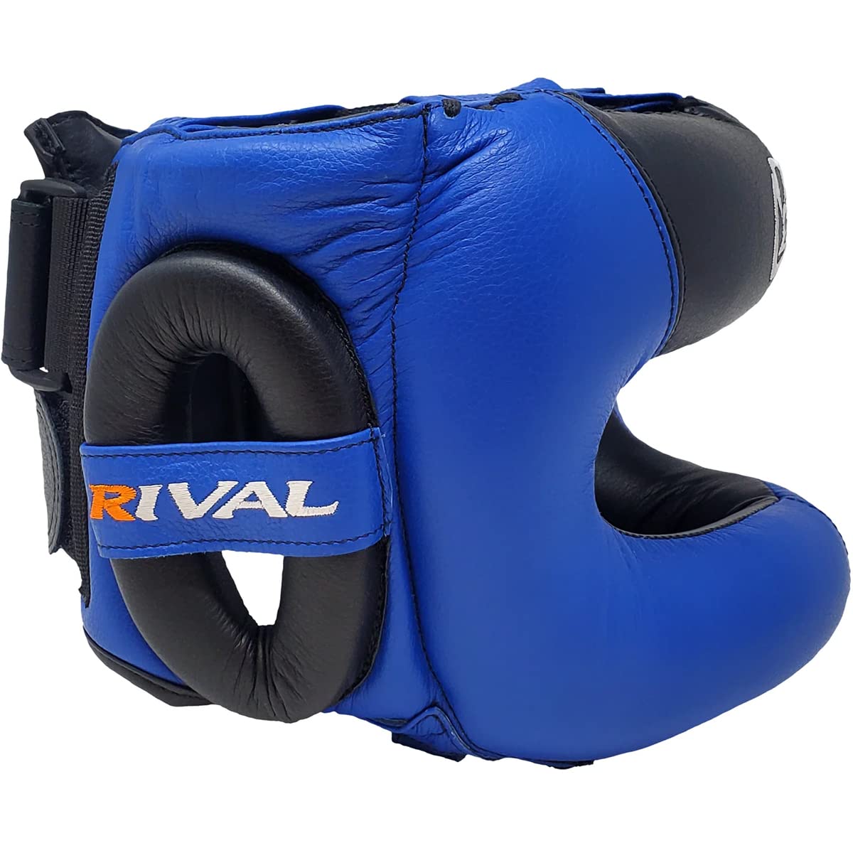 RIVAL RHGFS3 Boxing Headgear - Premium Leather Face-Saver Sparring Gear with Wide Eye Opening & Thermoplastic Frame | Perfect for Training, Sparring & Competition Protection