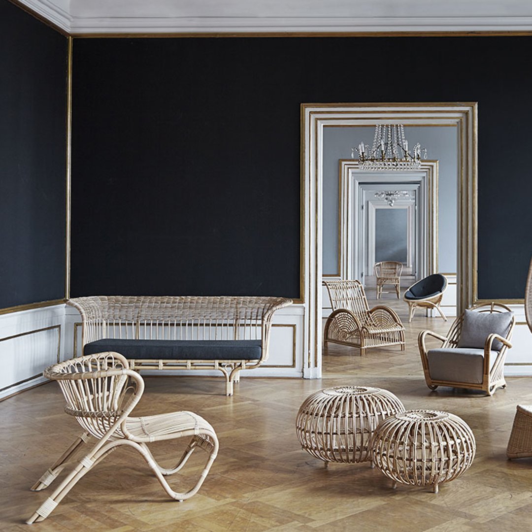 Charlottenborg Chair - Modern Scandinavian Dining Chair, Wooden Seat & Metal Legs for Home, Restaurant & Office Use