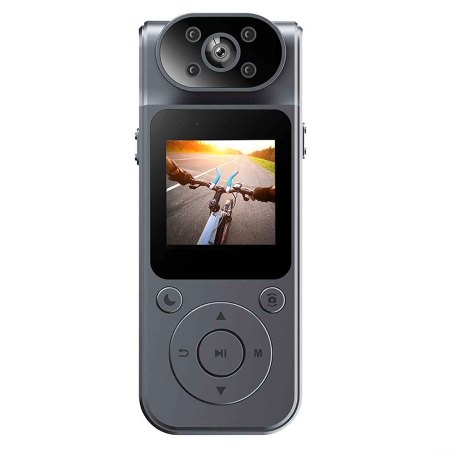 URPIZY 1080P HD Portable Action Camera - Ultra HD WiFi Wearable Body Cam for Security, Running, Biking, Sports & Outdoor Adventures | Small Personal Body Camera for Vlogging, Travel & Everyday Recording