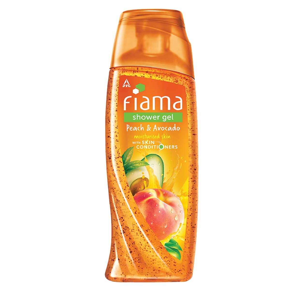 Fiama Patchouli & Macadamia Pure Indulgence Shower Gel 250ml + Peach & Avocado Moisturizing Shower Gel 250ml - Natural Skin Conditioners for Soft, Hydrated Skin | Perfect for Daily Shower & Spa Relaxation at Home