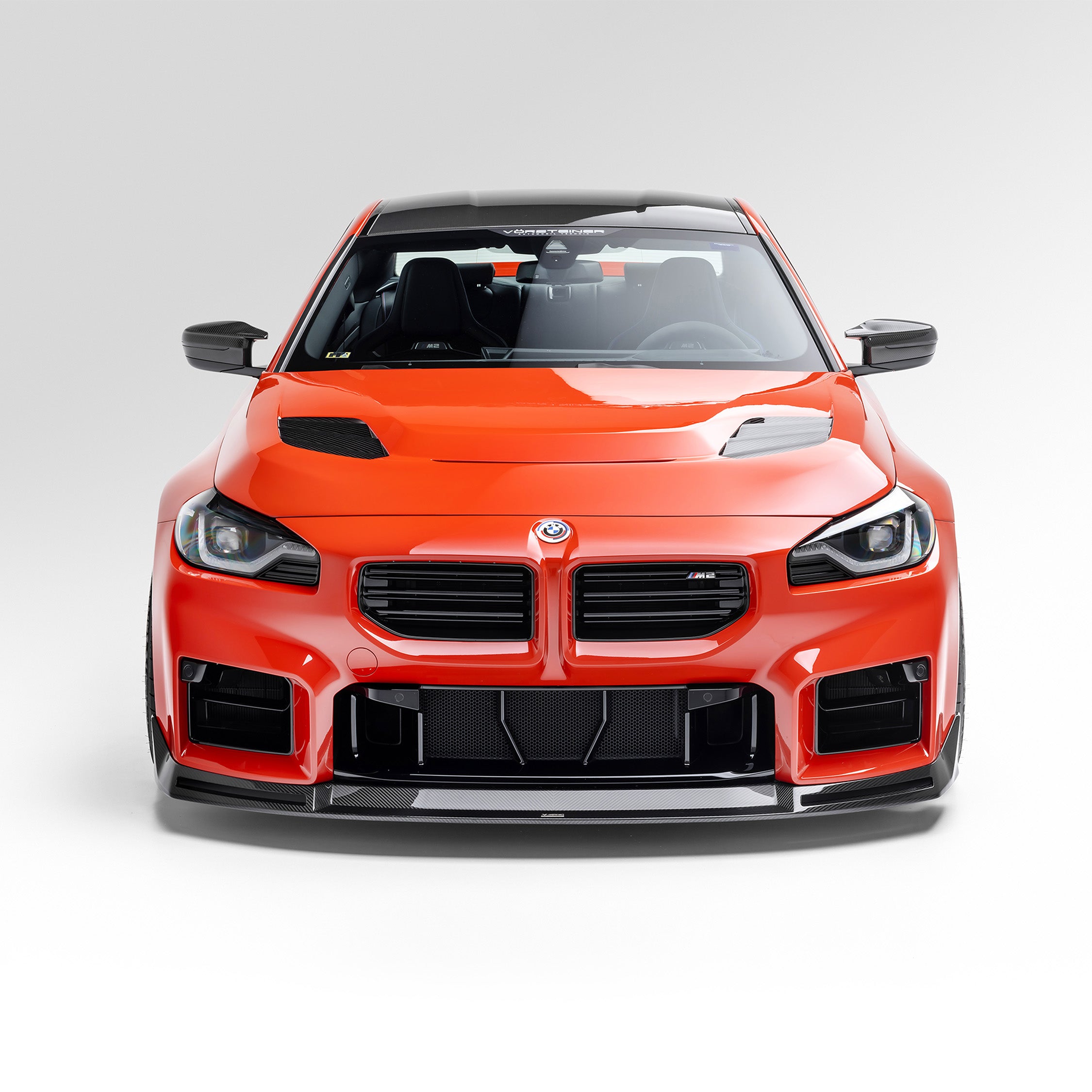 BMW G8X M2 VRS Aero Front Spoiler - Carbon Fiber PP 2x2 Glossy V Style™ for Enhanced Performance & Style | Perfect for Racing & Street Tuning