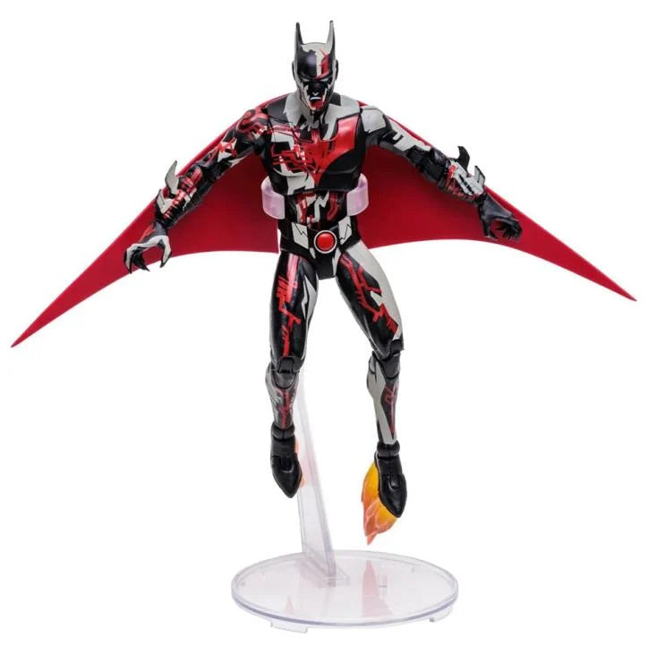 Batman Beyond DC Multiverse Action Figure - Glow in the Dark Collectible for DC Fans | Perfect for Display, Gifts & Comic Book Collections