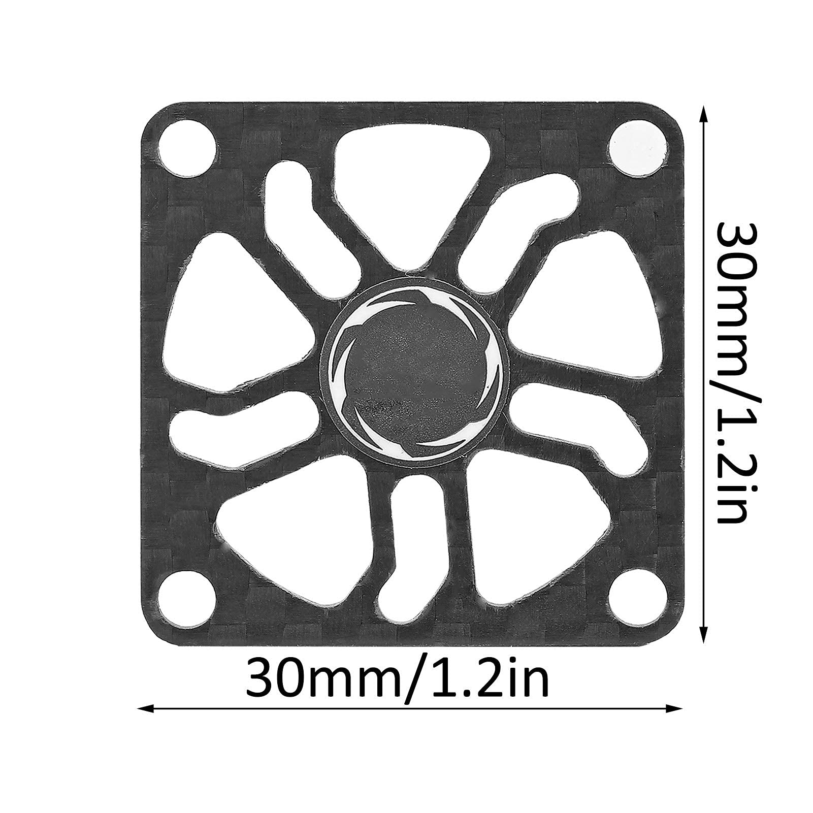 Folany 30mm RC Cooling Fan Cover - Durable Safety Cover for Heat Dissipation on RC Motors & Electric Fans | Perfect for RC Cars, Drones & DIY Electronics Projects