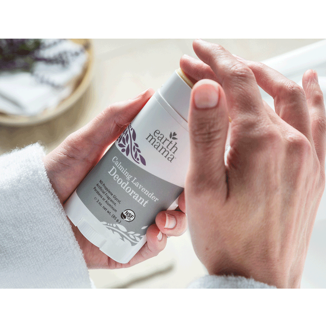 Earth Mama Organics Natural Deodorant for Women & Men - Aluminum-Free, Vegan & Cruelty-Free - Fresh Scent for All-Day Protection - Perfect for Gym, Work & Daily Use