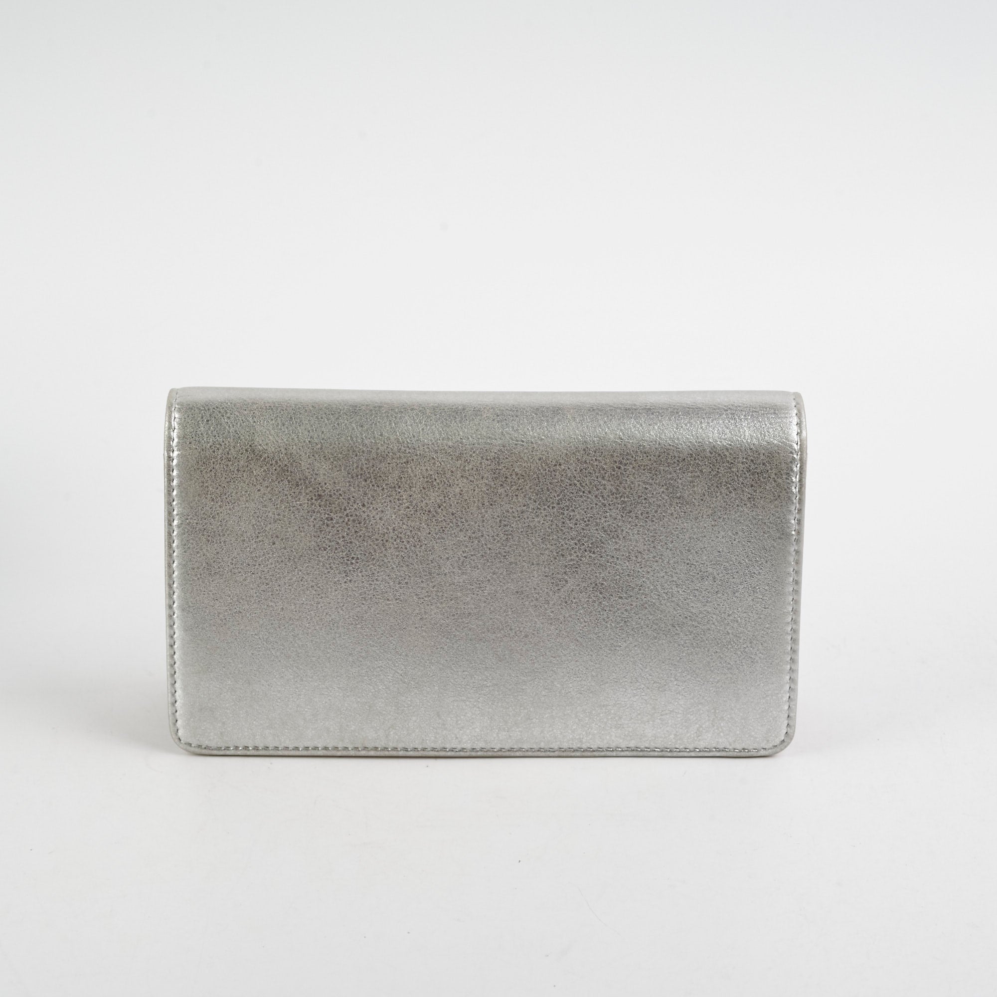 Chanel Silver Wallet Series 22 - Luxury Women's Designer Wallet for Everyday Use & Special Occasions