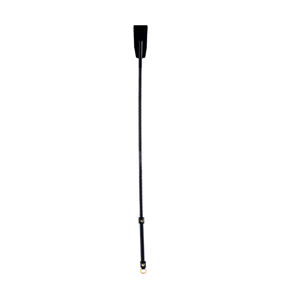Premium Italian Leather Riding Crop - BDSM Whip for Couples, Bondage Gear & Kinky Sex Accessories | Enhance Intimacy & Spice Up Your Bedroom Play | Perfect for BDSM Lovers & Adult Playtime