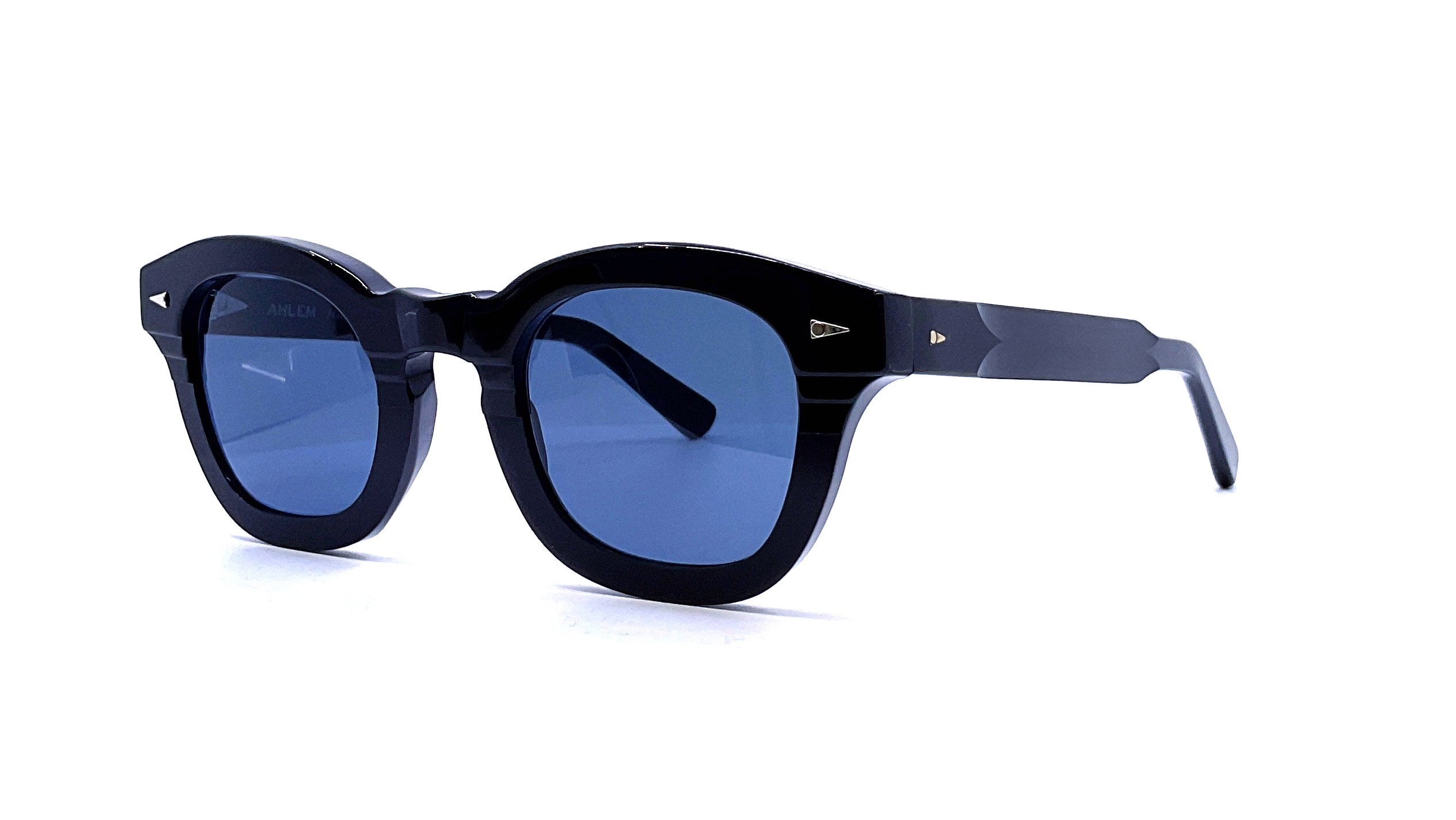 Ahlem Le Marais Sunglasses - Black Aviator Style for Men & Women - Perfect for Outdoor Activities, Travel, and Fashion Accessories
