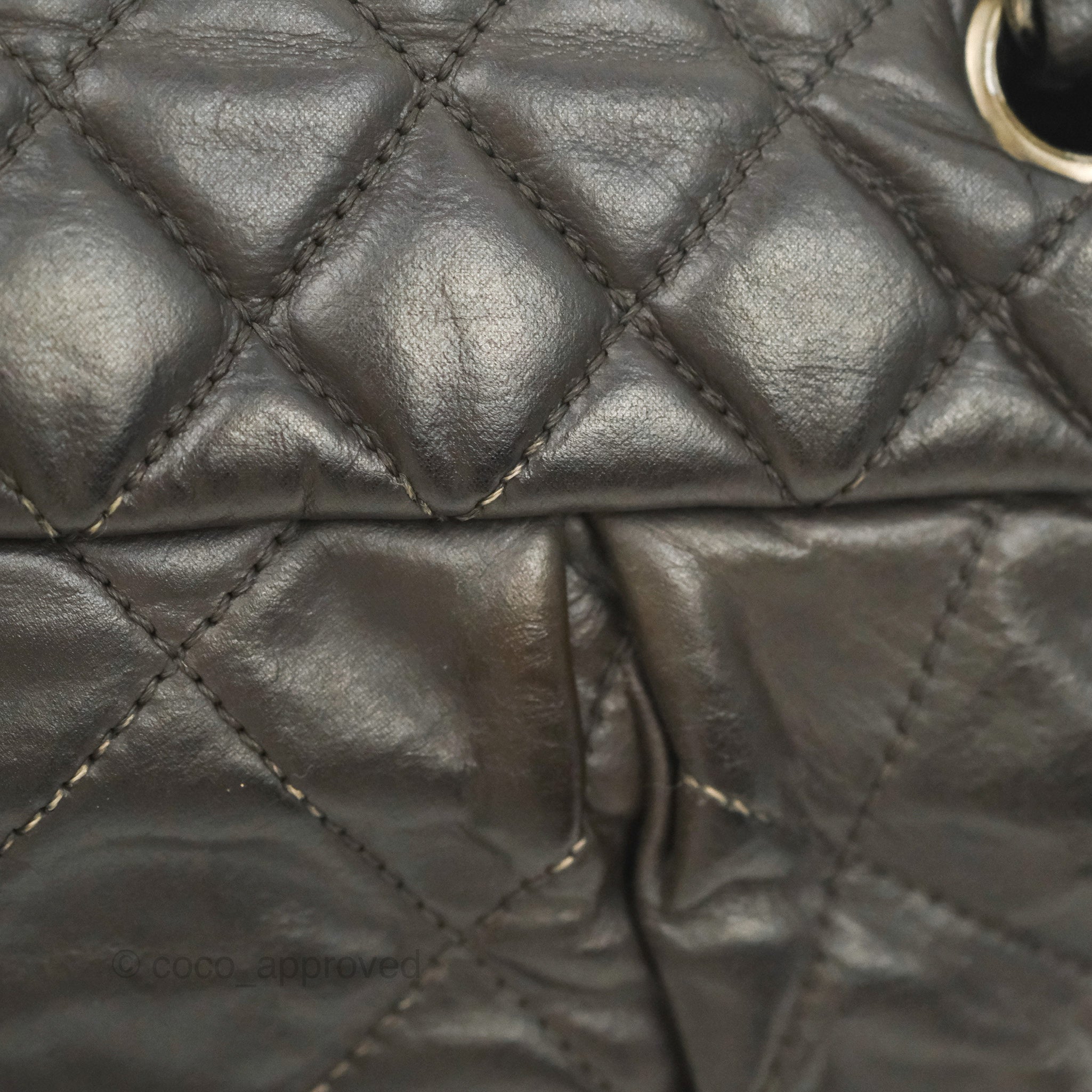 Chanel Quilted Flap Bag in Iridescent Dark Brown Calfskin with Ruthenium Hardware - Luxury Crossbody Purse for Women, Perfect for Parties, Dates & Evening Events