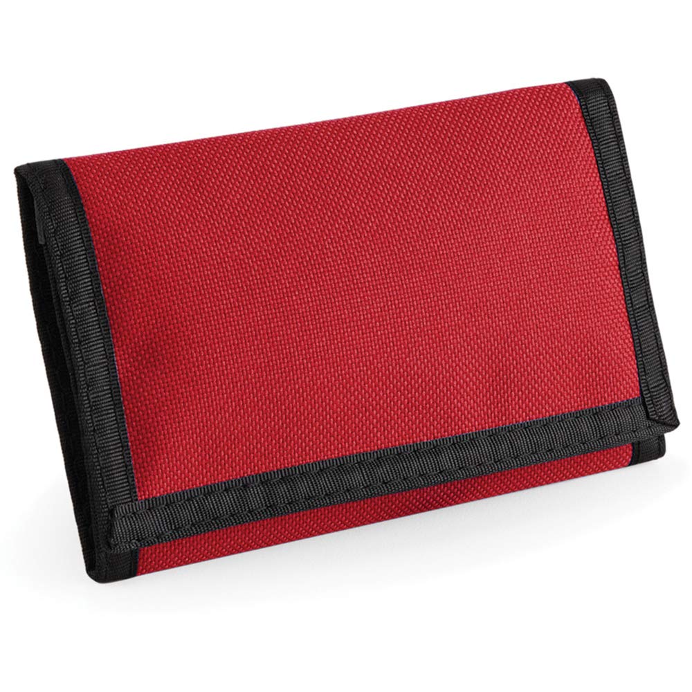 Ripper Wallet - Slim RFID Blocking Leather Wallet for Men & Women - Classic Red - Perfect for Travel, Business & Everyday Use