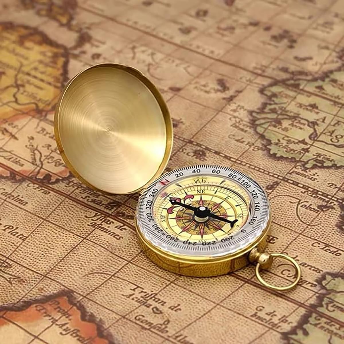 Best Luminous Compass for Hiking, Camping & Survival - Waterproof Outdoor Navigation Tool for Backpacking, Hunting & Emergency Situations | Perfect for Adventure Travel & Wilderness Exploration