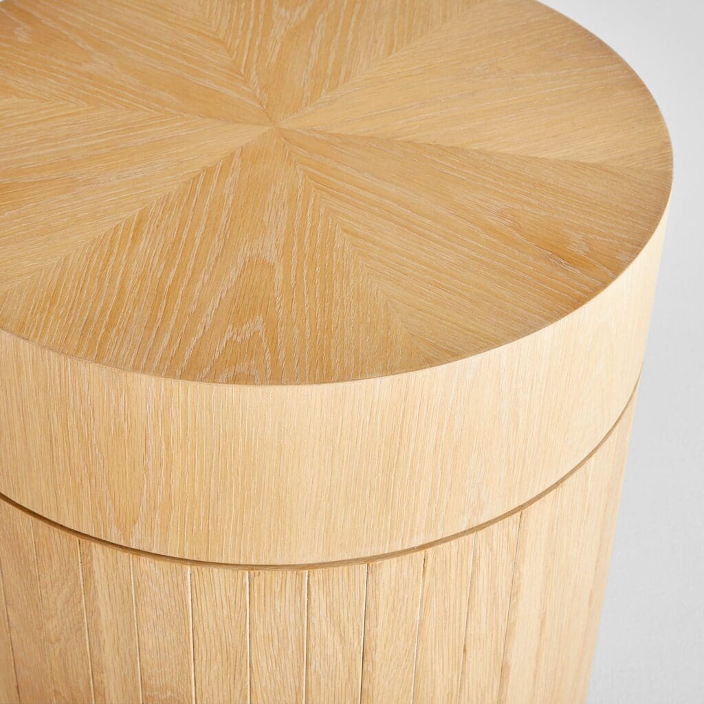 Cyan Design 11575 Lamu Side Table - Natural Wood Accent Table for Living Room, Bedroom & Patio Decor