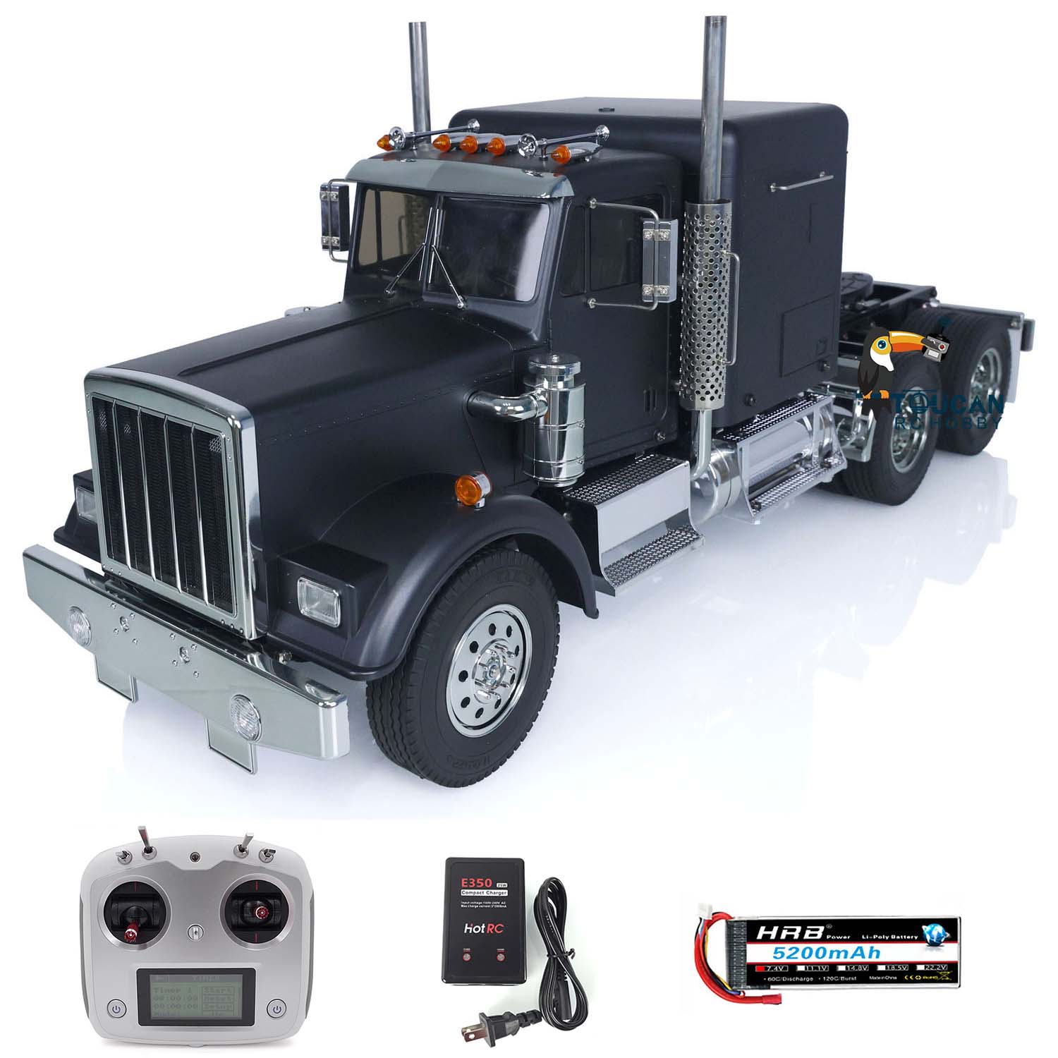 TAMIYA 1/14 Scale 6x4 RC Tractor Truck RTR (Ready-to-Run) - Remote Control Assembled & Painted Model Vehicle with ESC & Servo - Perfect for Hobbyists, Collectors & RC Racing Enthusiasts