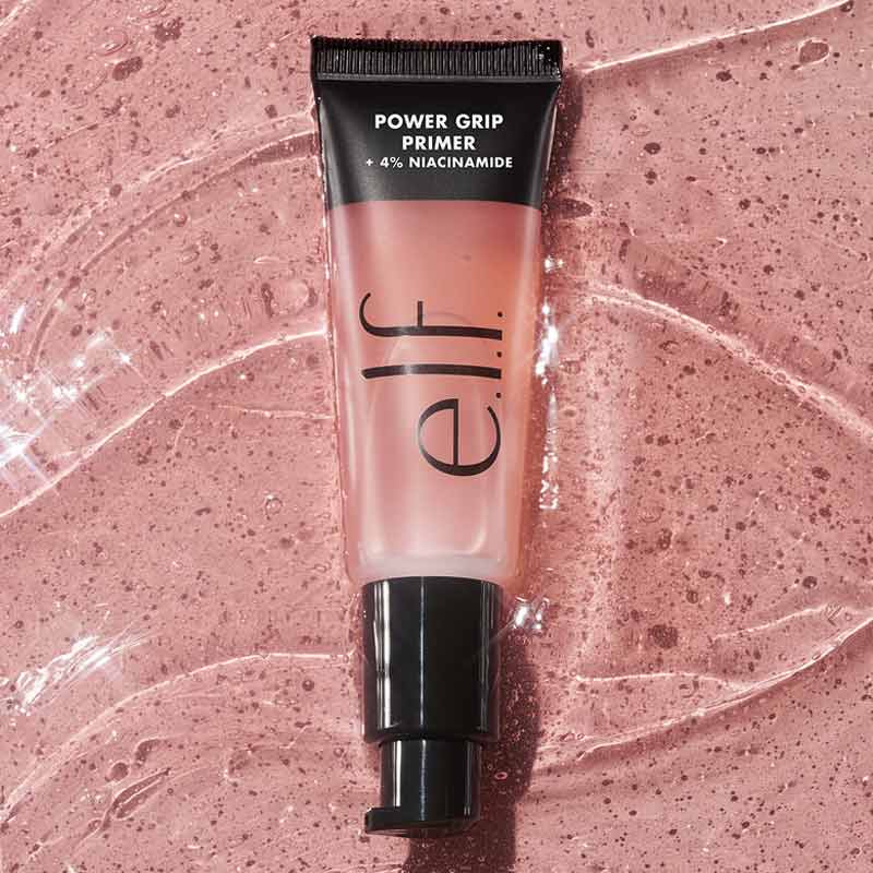 e.l.f. Power Grip Primer with Niacinamide - Hydrating & Pore Minimizing Face Primer for Makeup Longevity | Perfect for Daily Use & Special Occasions