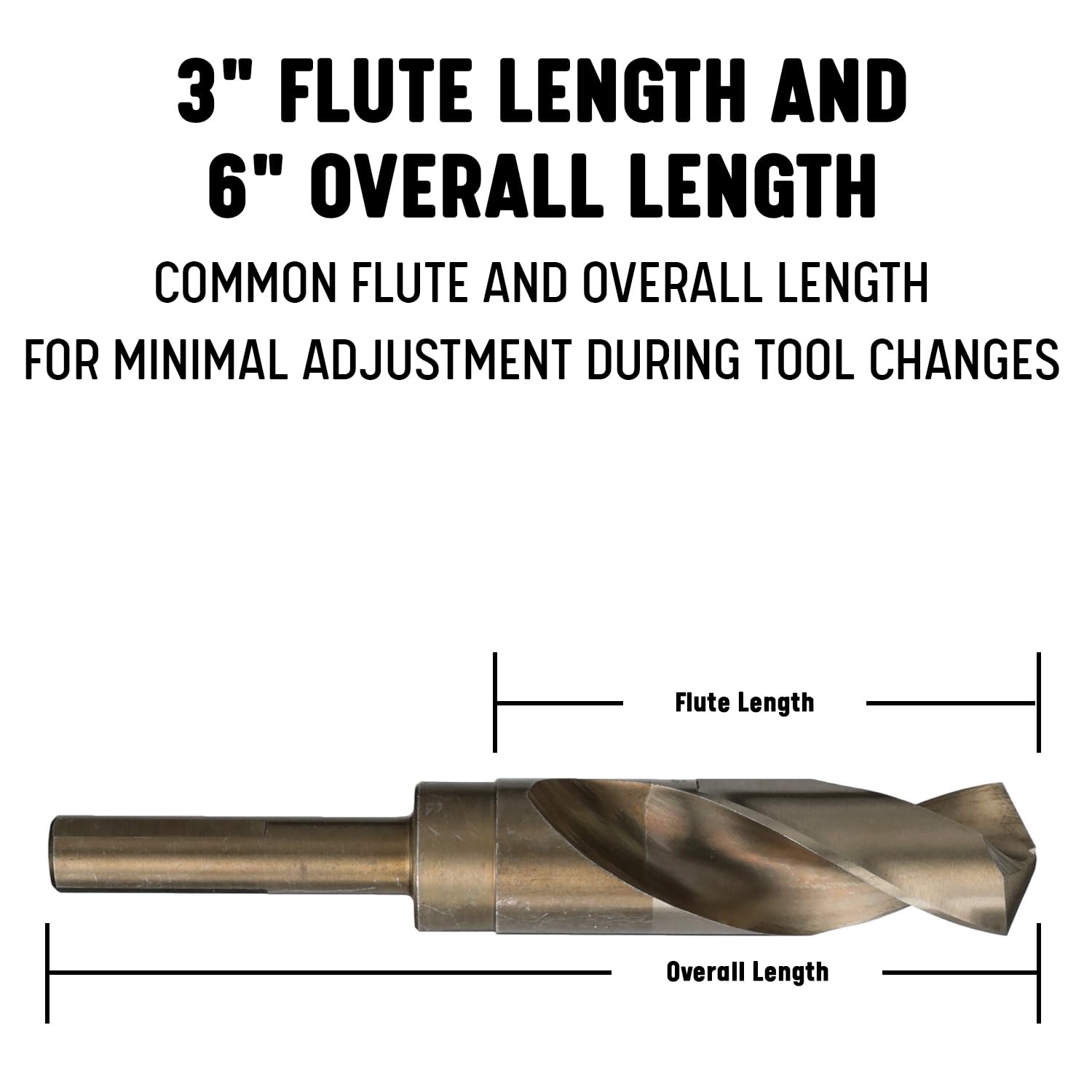 DWDCO23/32 Cobalt Drill Bit 23/32