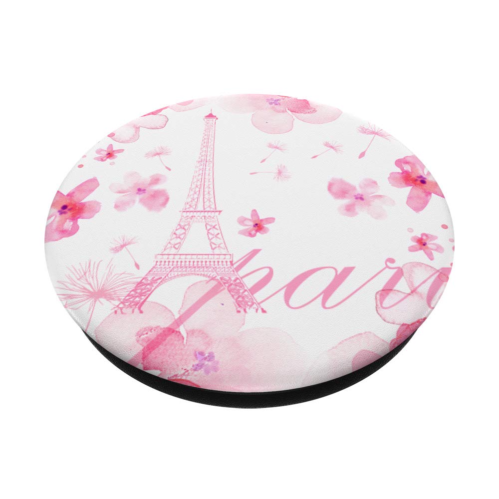 Paris in Pink Spring Flowers - Floral Wall Art Decor for Home, Office & Gifts | Perfect for Living Room, Bedroom & Wedding Decorations