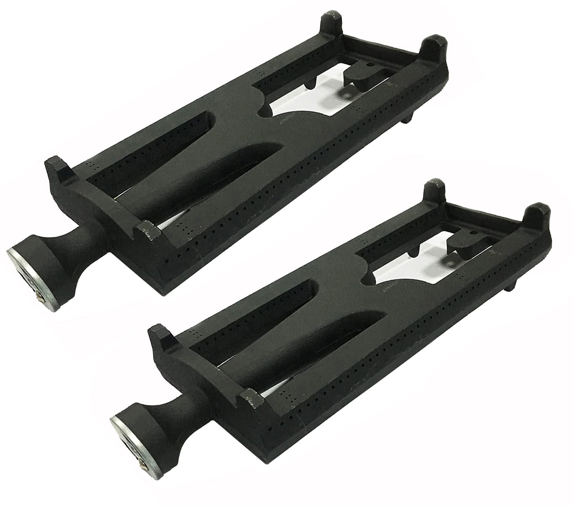 2-Pack Cast Iron Grill Burners - Replacement for DCS 27 Series & Lynx Gas Grills (16
