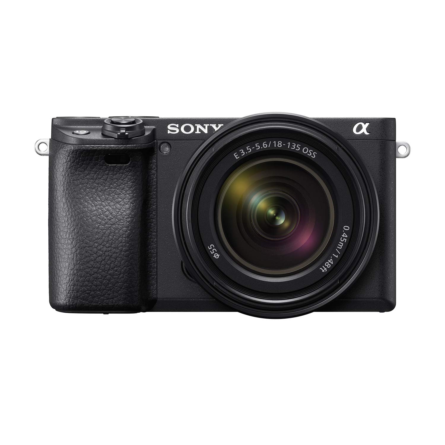 Sony Alpha a6400 Mirrorless Digital Camera with 18-135mm Lens | 24.2MP APS-C Sensor, 4K Video, Real-Time Eye AF & Flip Screen | E-Mount Compatible for Vlogging, Travel & Street Photography (ILCE-6400M/B)