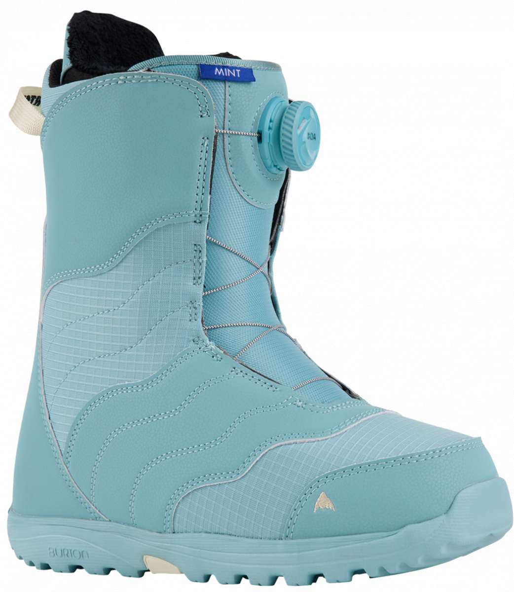 Burton Women's Mint BOA Snowboard Boots 2024 - Waterproof Winter Snowboarding Boots for Women with BOA Closure System | Perfect for All-Mountain Riding & Freestyle Snowboarding