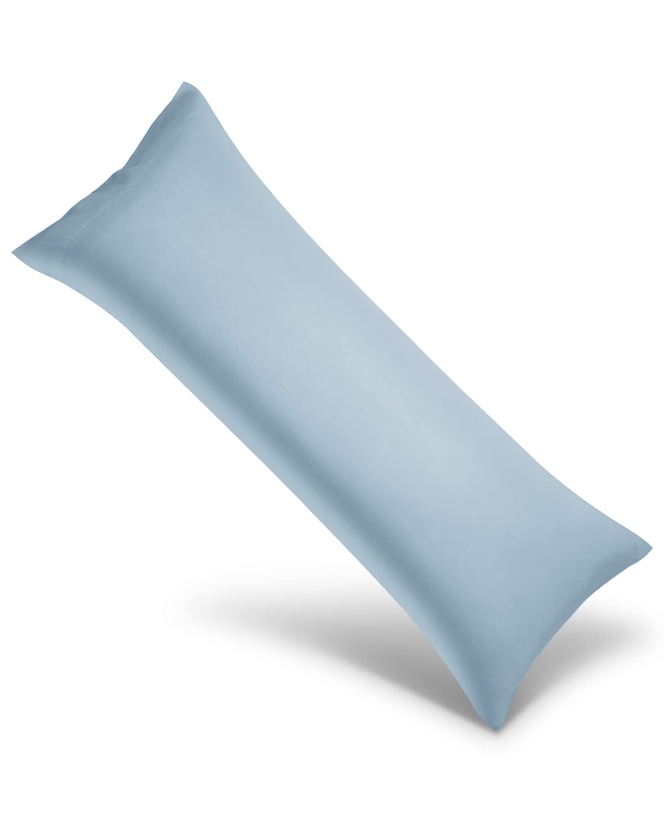 Light Blue Body Pillow Cases 20x54 Inches - Soft & Breathable Cover for Sleeping, Lounging, and Anime Enthusiasts