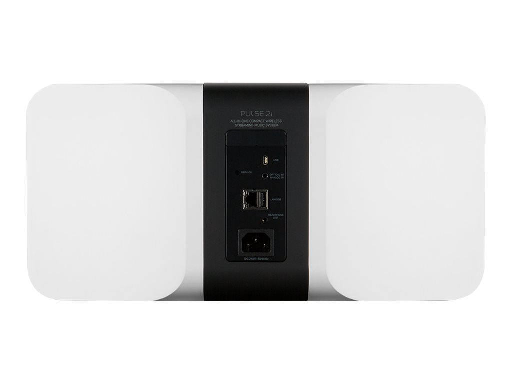 Bluesound Pulse 2i Wireless Hi-Fi Speaker - Premium Sound Quality for Home Audio & Streaming Music | Perfect for Living Room, Bedroom, or Office Entertainment