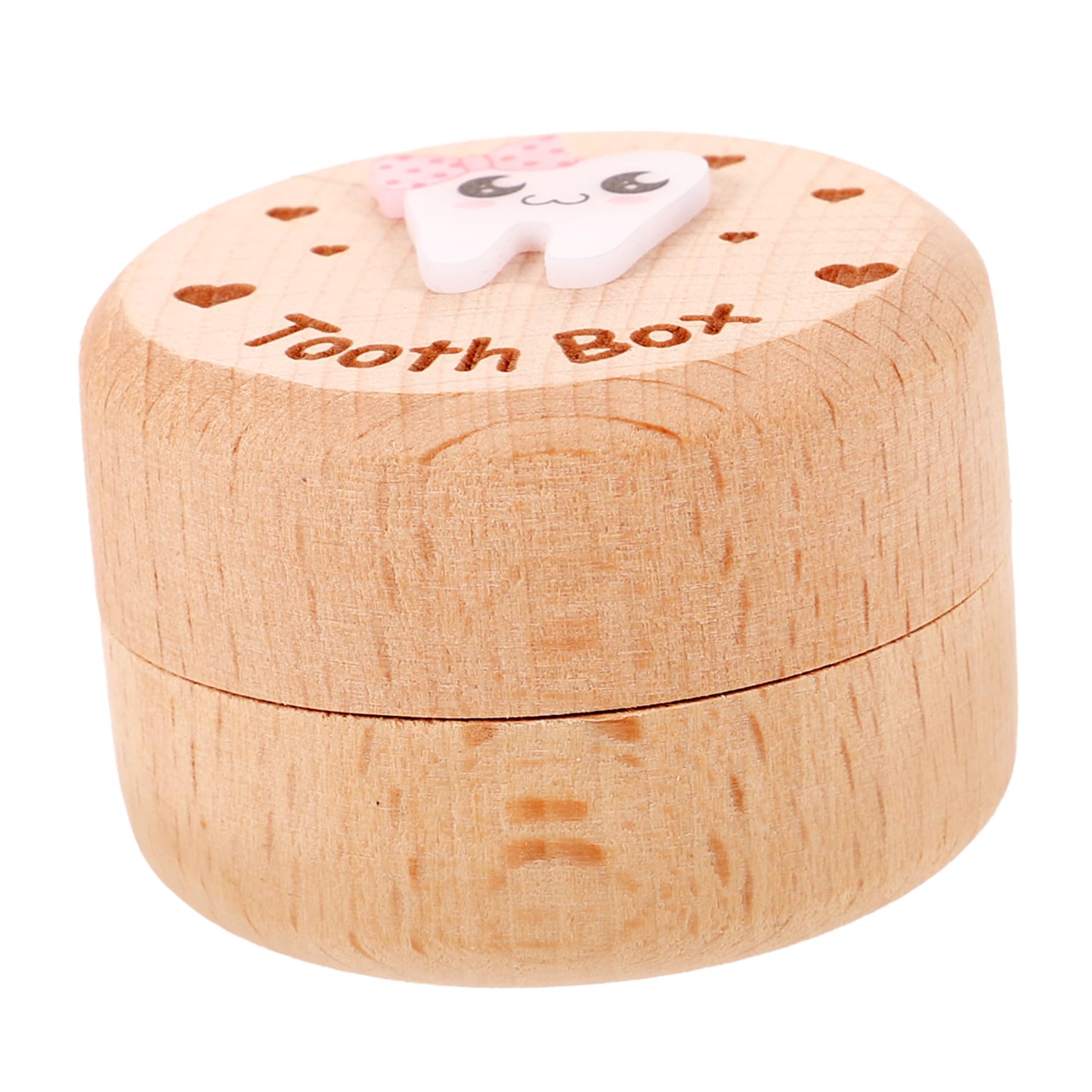 Premium Wooden Tooth Storage Box - Organize & Protect Your Dental Kit, Dentures, or Braces | Perfect for Travel, Home, or Dental Office Use