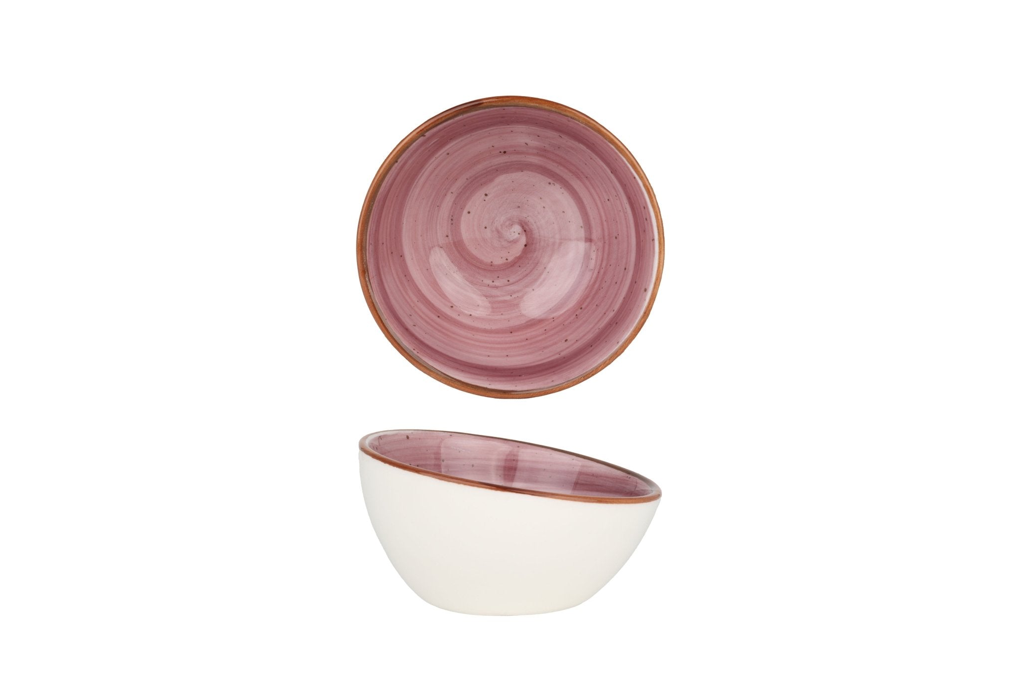Aura Blackberry Service Plate 8cm (60cc) - Elegant Dessert Plate for Blackberry Serving, Perfect for Tea Parties, Dessert Displays & Special Occasions