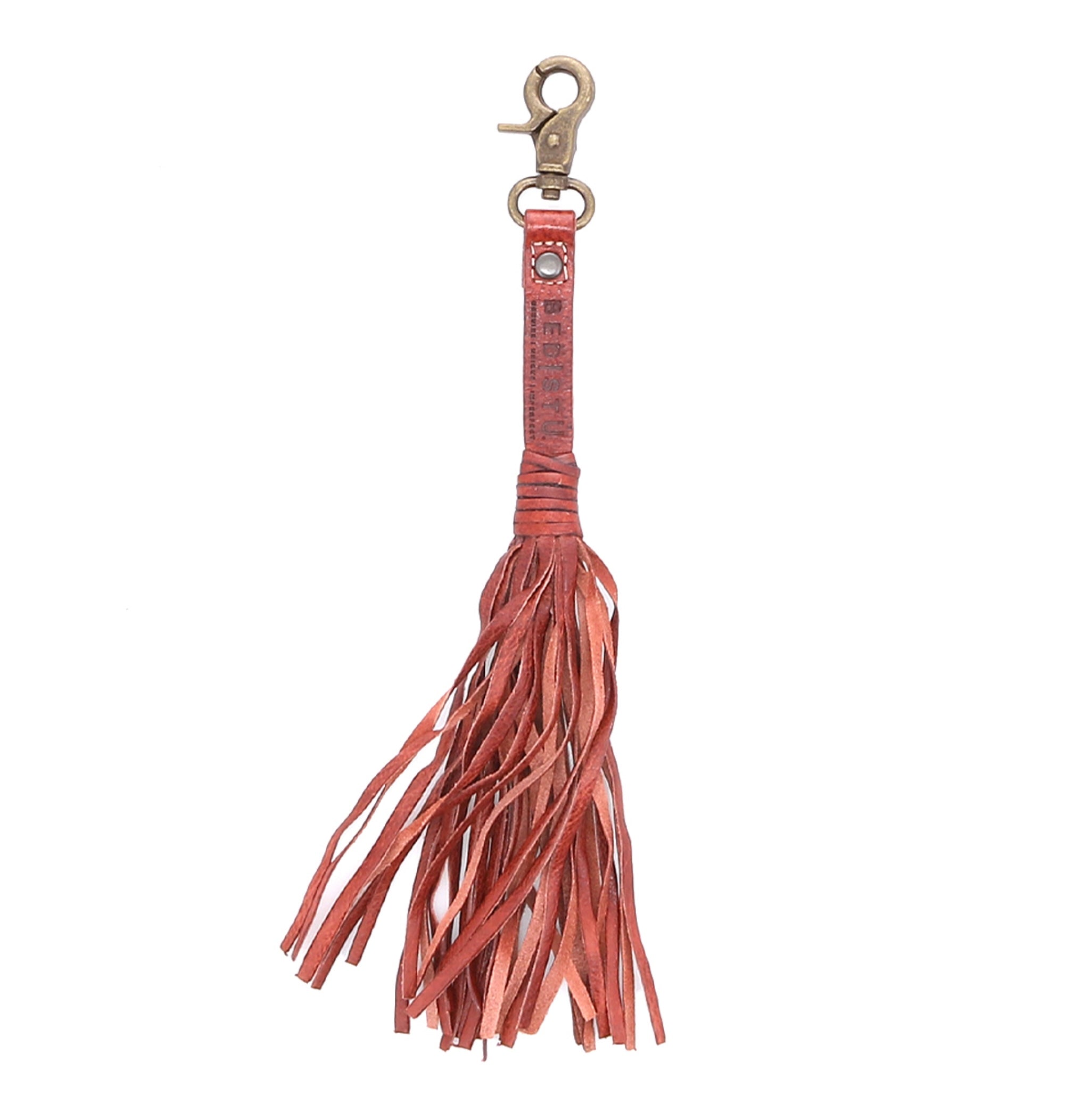 Bed|Stu Leather Tassel Clip - Stylish Hair Accessory for Women, Boho Fashion Hair Clip - Perfect for Parties, Weddings & Everyday Wear