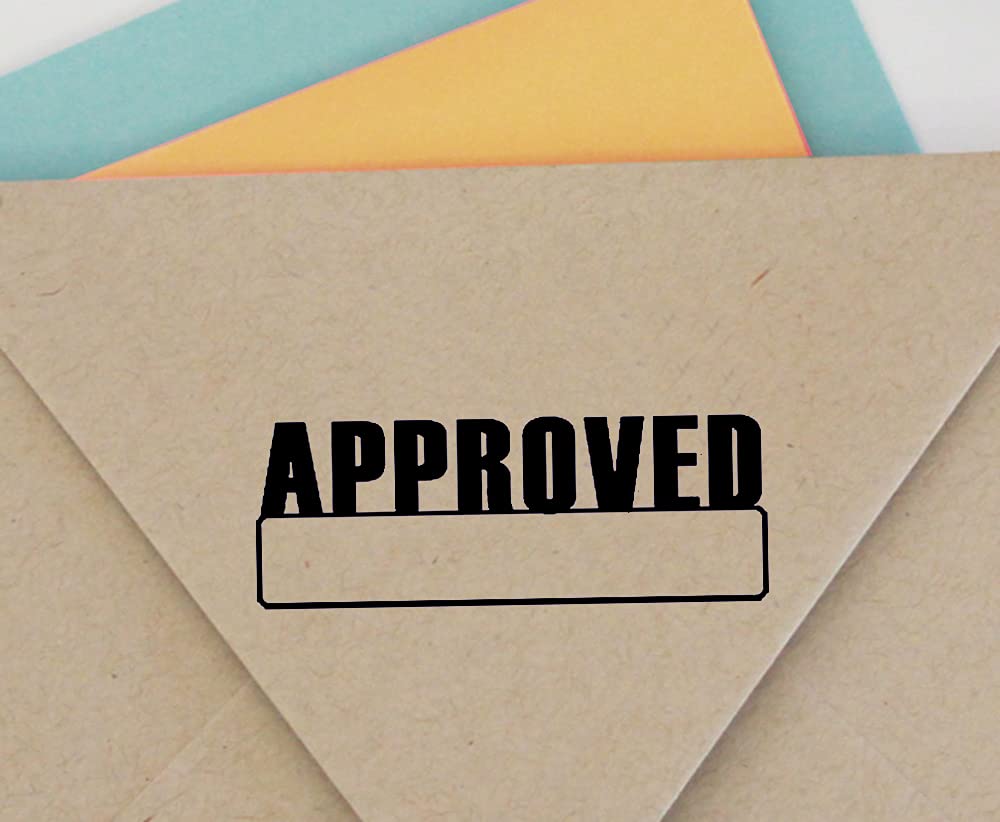 Custom Self-Inking Rubber Stamp with Black Ink - Personalized Office Stamp for Documents, Letters & Contracts | Colop Approved for Professional Use