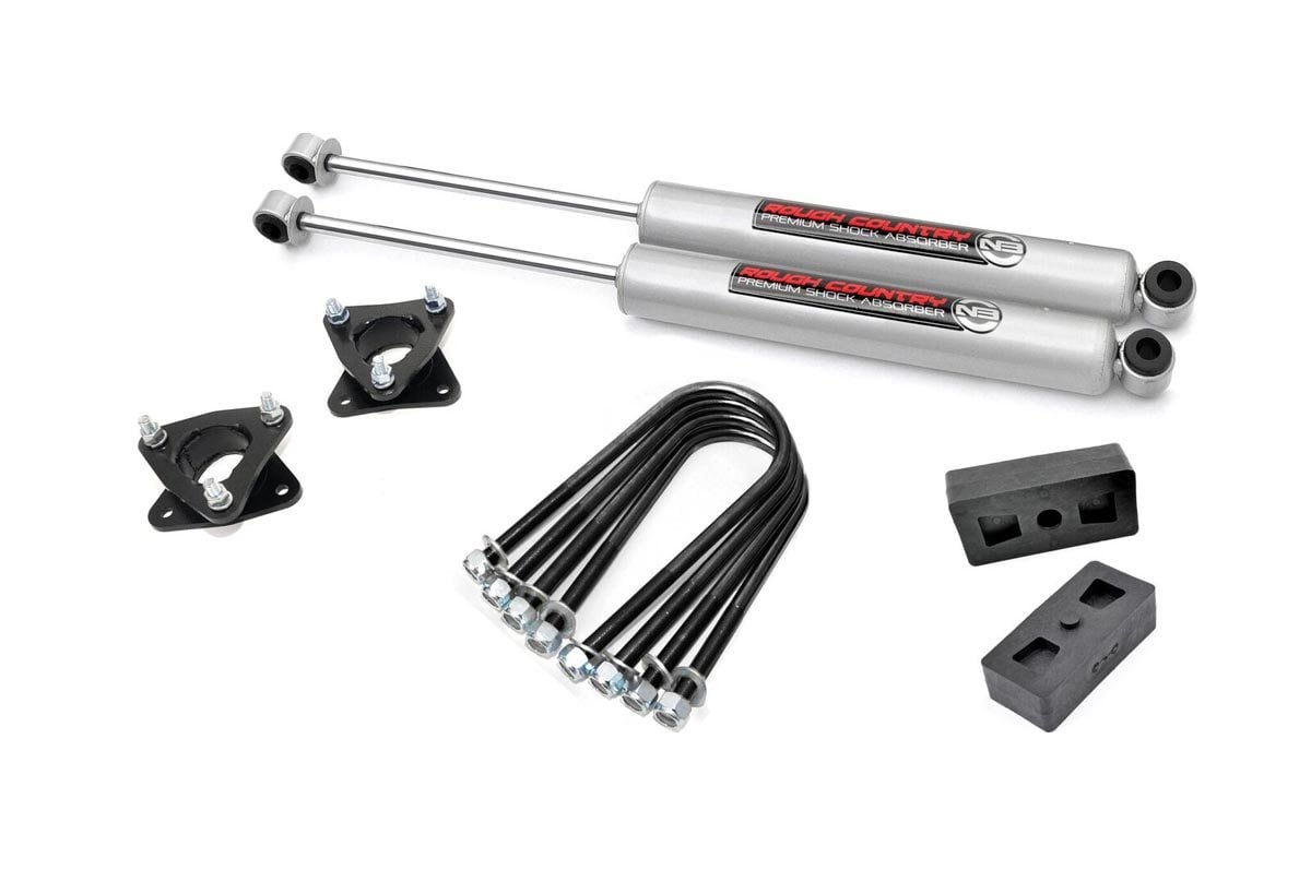 2.5 Inch Lift Kit for Dodge & Mitsubishi Trucks & SUVs - Heavy Duty Suspension Upgrade - Perfect for Off-Roading & Adventure Vehicles (Model 39730)