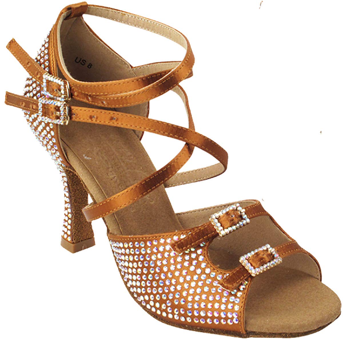 Elegant Women's Ballroom Dance Shoes for Tango, Wedding & Salsa - Comfortable 3