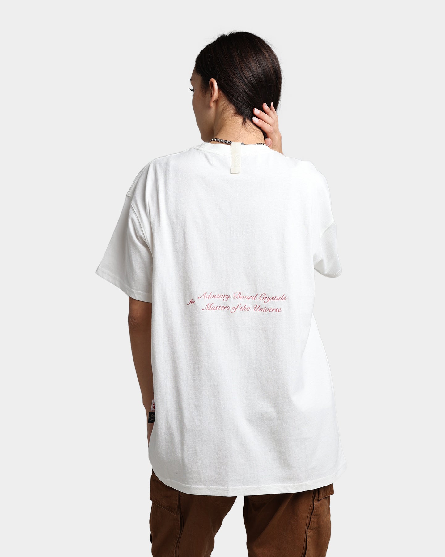 Mattel Advisory Board Crystal X 'We Have The Power' White T-Shirt - Official Merchandise for Fans & Collectors - Perfect for Cosplay, Conventions & 80s Nostalgia