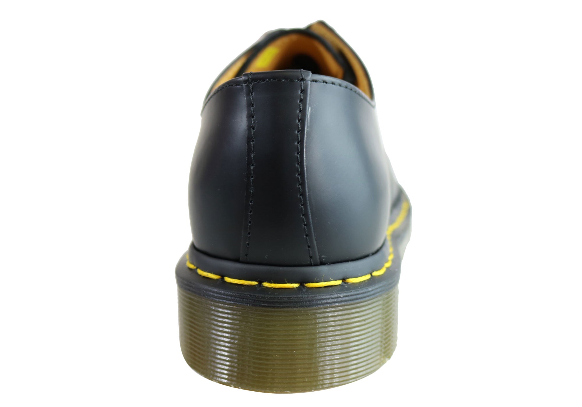 Dr. Martens 1461 Classic Black Smooth Leather Lace-Up Shoes - Unisex Comfort for Everyday Wear, Office & Casual Outfits