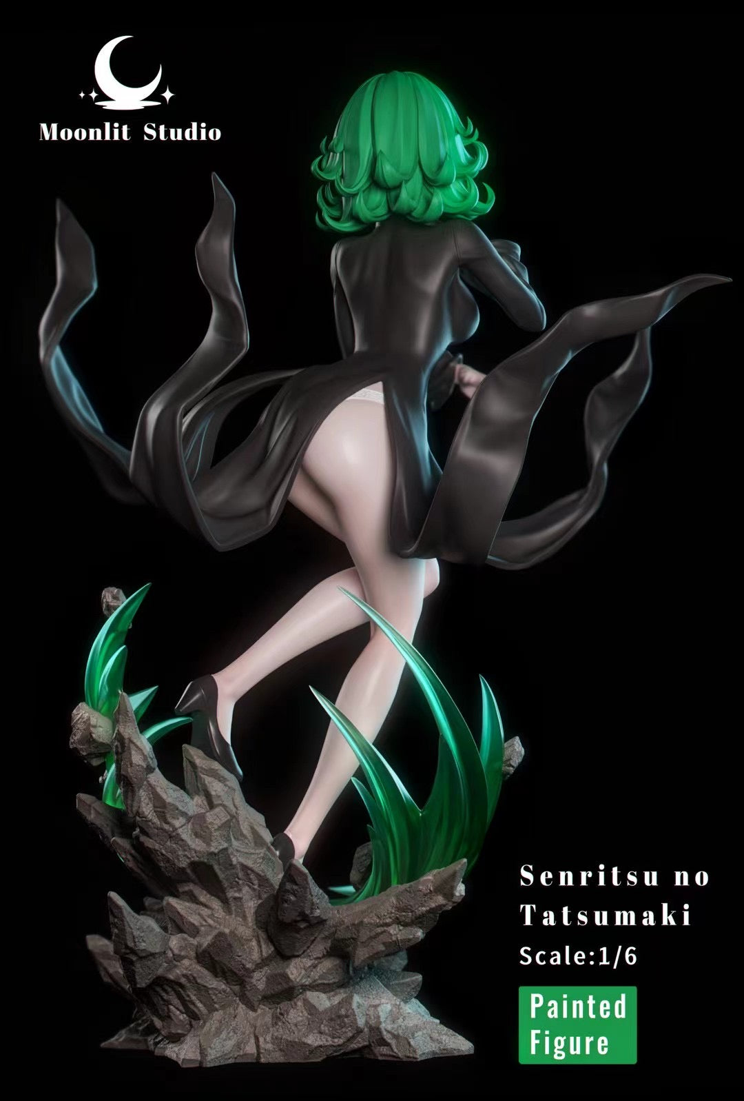 Moonlit Studio Terrible Tornado Tatsumaki Anime Figure | High-Quality Collectible Statue for Anime Fans & Home Decor | Perfect for Display Shelves, Gaming Rooms, and Otaku Collections