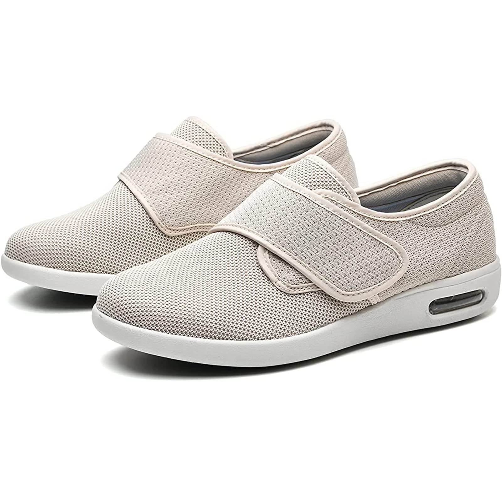 **JBTNBX Men's Diabetic Shoes Extra Wide Width - Adjustable Walking Sneakers for Swollen Feet & Edema | Lightweight Athletic Shoes for Elderly with Plantar Fasciitis | Indoor & Outdoor Comfort**    *(Perfect for Daily Walking, Nursing Homes, and Pain Relief from Foot Conditions)*