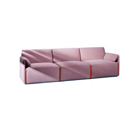 Stylish 3-Seater Costume Sofa for Living Room - Comfortable Modern Fabric Couch for Home Theater, Lounge & Family Gatherings
