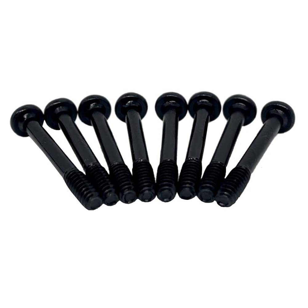 25 Pack 6-32 x 30mm PC Case Mounting Screws - Round Head Computer Screws for Video Card, Radiator & Water Cooling Fan Installation - Perfect for DIY PC Builds and Hardware Upgrades