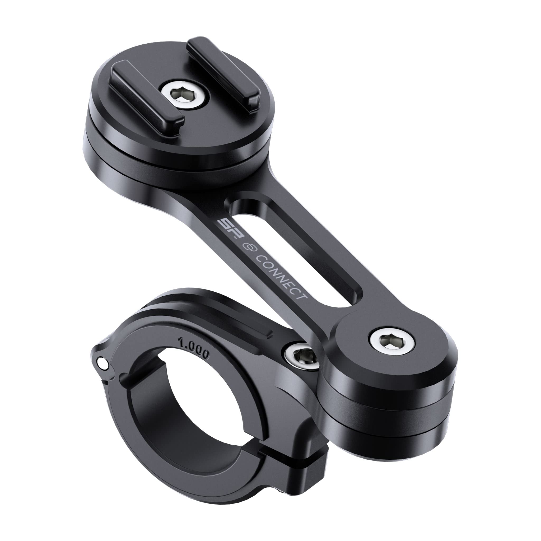 SP Connect Moto Bundle - Universal Phone Mount for iPhone 11 Pro Max/XS Max - Secure Motorcycle & Bike Handlebar Mount for Adventure Riding & Commuting